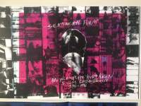 Event poster. *A Sentimental Punk: An Incomplete Kurt Kren Film Retrospective, 1956-1996*, curated by Megan Hoetger and blackhole cinematheque. The Lab, San Francisco, California, September 2018. Design by blackhole cinematheque.