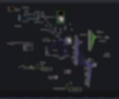 Schematic consisting of several small squares and some connecting lines.