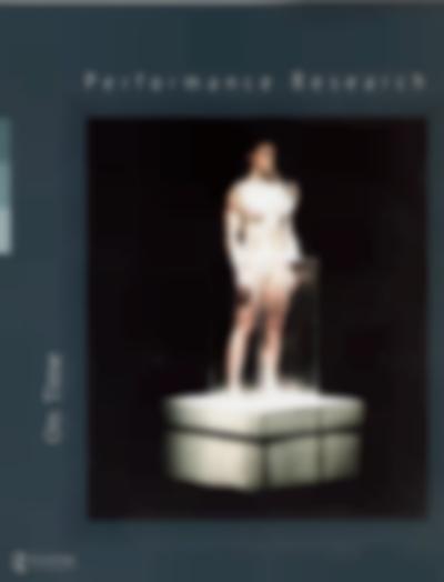 Journal cover. *Performance Research: A Journal of the Performing Arts* 19, no. 3 (June 2014). Special issue 