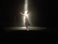 Ron Athey, *Incorruptible Flesh: Messianic Remains*, 2013. Pigott Theater, Stanford University, California. Photo: Megan Hoetger.