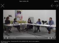 Event listing. Sands Murray Wassink with Amalia Calderón, Megan Hoetger, and Radna Rumping, *COLLABORATION. How can we work together?*, Rijksakademie, Amsterdam, June 2021.