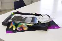 Exhibition installation image. Sands Murray-Wassink, *In Good Company (Horsepower): Materials from the Gift Science Archive, 1993-present*, mistral, Amsterdam, March - May 2021. Photo: Charlott Markus, courtesy of If I Can't Dance and mistral, Amsterdam.