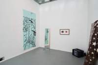 Exhibition installation image. Sands Murray-Wassink, *Without You I'm Nothing (Blue*), Rijksakademie Open Studios, Amsterdam, June 2021. Photo: Tomek Dersu Aaron, courtesy of the Rijksakademie van beeldende kunsten, Amsterdam.