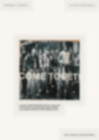 *COME TOGETHER Girlfriend*, cropped image taken from Facebook (full image by Mario Testino), supplementary database material. Grant Watson with Anik Fournier and Megan Hoetger, *How We Behave / An Archive of Radical Practice*, (link: https://ificantdance.studio/archived-website/How-We-Behave/An-archive-of-radical-practice.html text: www.ificantdance.studio target: _blank), 2021-2023.