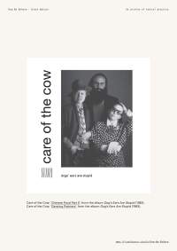 Album cover. Care of the Cow, *Dogs' Ears are Stupid*, 1983, supplementary database material. Grant Watson with Anik Fournier and Megan Hoetger, *How We Behave / An Archive of Radical Practice*, (link: https://ificantdance.studio/archived-website/How-We-Behave/An-archive-of-radical-practice.html text: www.ificantdance.studio target: _blank), 2021-2023.