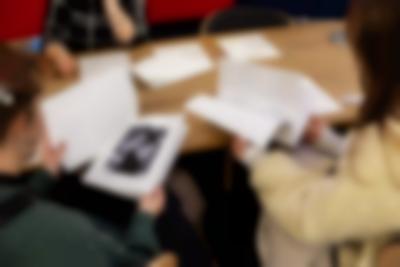 Exhibition installation view. Grant Watson, *How We Behave / An Archive of Radical Practice*, IHLIA — LGBTI Heritage at Oba Public Library, Amsterdam, December 2023 - February 2024. Photo: Maarten Nauw, courtesy of If I Can't Dance, Amsterdam.