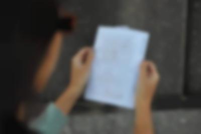 Janine Antoni, *Yours Truly*, 2010. Ink on paper, 5 7/8 x 8 1/2”. ©Janine Antoni, courtesy of the artist and Luhring Augustine, New York.