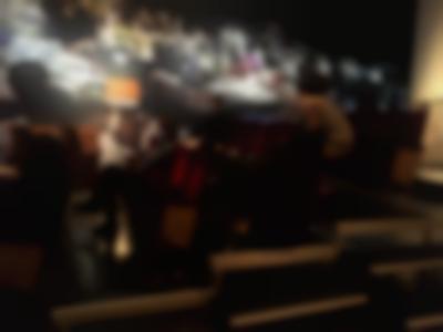 Students watch a film installation at *All About Theatre About Film* by Ivo van Hove and Jan Versweyveld. EYE Filmmuseum, Amsterdam, 2021.