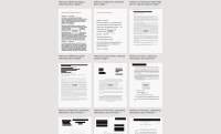 Screenshot of several PDF files in a database. The thumbnails show documents, some with redacted information.
