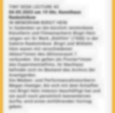 On top of a white background, with lateral yellow frames, the event description for 