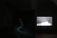 Installation view. Aimée Zito Lema and Becket MWN, *The Actress*, Grazer Kunstverein, Graz, September - December 2021. Photo: Christine Winkler, courtesy of Grazer Kunstverein.