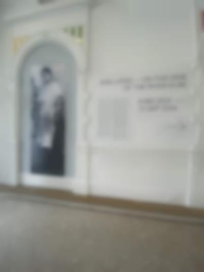 Exhibition entrance for 