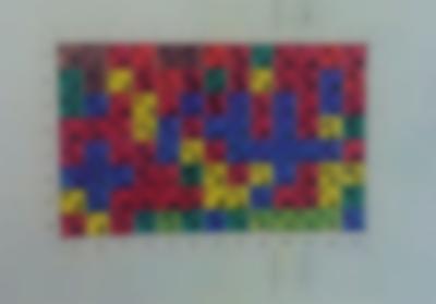 Kurt Kren, editing score for *31/75 Asyl* as reproduced in Kren's self-published *No Film* book. Courtesy of San Francisco Cinematheque, California.