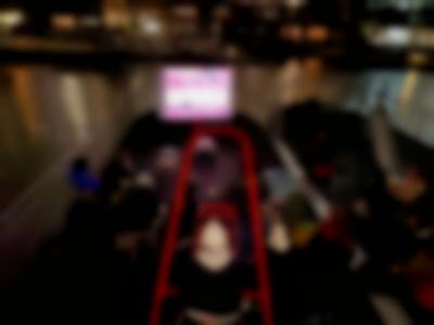 *Cinema for Houseboats I: Vlado Kristl* public program (October 2021). Zone Collective (Kirila Cvetkovska and Megan Hoetger), *Shadow Zones: Experimental Cinema History in Yugoslavia; or, a Cinema and a History Made and Unmade by Maps*, When Site Lost the Plot, Amsterdam, July - October 2021. Photo: Aram Lee, courtesy of When Site Lost the Plot.