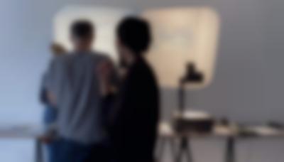 Video documentation still. *Drawing the Archive* public program session one (September 2021). Zone Collective (Kirila Cvetkovska and Megan Hoetger), *Shadow Zones: Experimental Cinema History in Yugoslavia; or, a Cinema and a History Made and Unmade by Maps*, When Site Lost the Plot, Amsterdam, July - October 2021. Video documentation courtesy of When Site Lost the Plot.