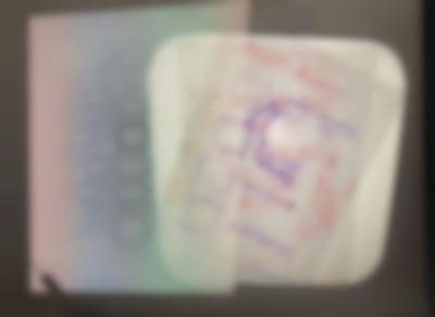 Three images have been overlaid. At the back, a diagram has its blocks empty. At the front, two images with notes in blue and red have been superimposed.