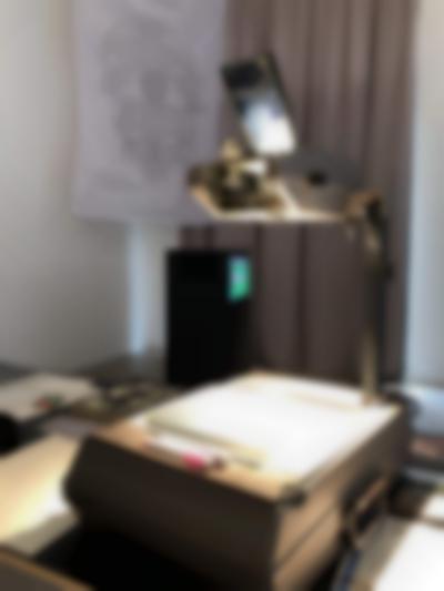 Exhibition installation view. Zone Collective (Kirila Cvetkovska and Megan Hoetger), *Shadow Zones: Experimental Cinema*
*History in Yugoslavia; or, a Cinema and*
*a History Made and Unmade by Maps*, When Site Lost the Plot, Amsterdam, July - October 2021. Photo: Quenton Miller, courtesy of When Site Lost the Plot.