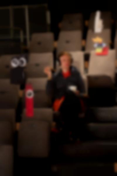 Elioa Steffen. Workshop documentation. Zone Collective (Kirila Cvetkovska and Megan Hoetger), *Zoning Play Complex* character workshop, 5 November 2022. Realized within the frame of *The Hauntologists*, an exhibition and public program curated by Julia Morandeira as part of the 2021–22 Fellowship in Situated Practice at BAK — basis voor actuele kunst, Utrecht, Netherlands. Photo: Tom Janssen, courtesy of BAK.