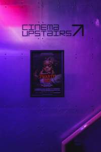 At the bottom of the stairs a 